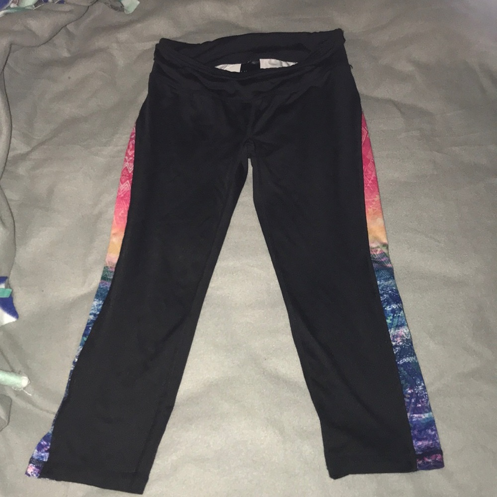 Live love dream work out pants